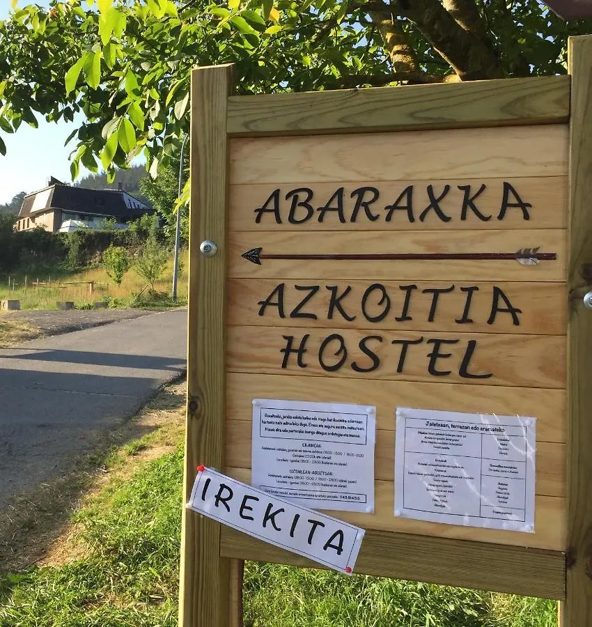 Hostel Abaraxka Hostel: Green Urola Trail to Beach and Mountain Nature Azcoitia Spain